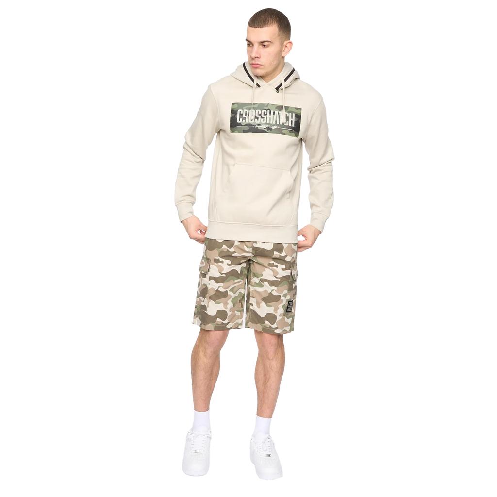 Crosshatch Mens Camtort Hoodie