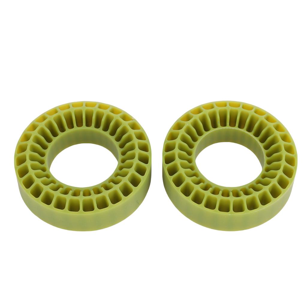 2pcs Water Proof Silicone Tire Inserts for 1.0in Tires RC Tire Inserts Dual Layer Hollow Structure 55x20mm