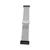 Stainless Steel Mesh Watch Strap Adjustable Quick Release Watch Band 26mm Fit for Garmin Fenix 7X 6X 5X Silver