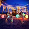 Remote Control LED Light-Up Beach Ball with 16 Color-Changing Lights