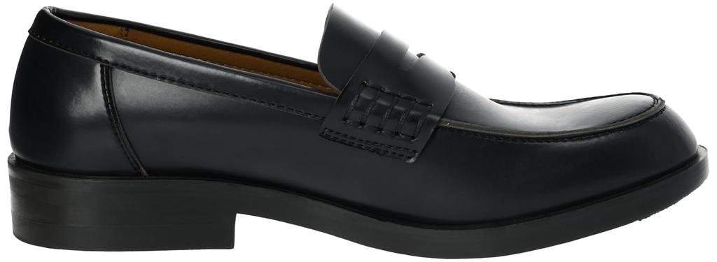 Moonstar BVL640 Black Size 3E Boys' Loafers, 27.0 Cm,