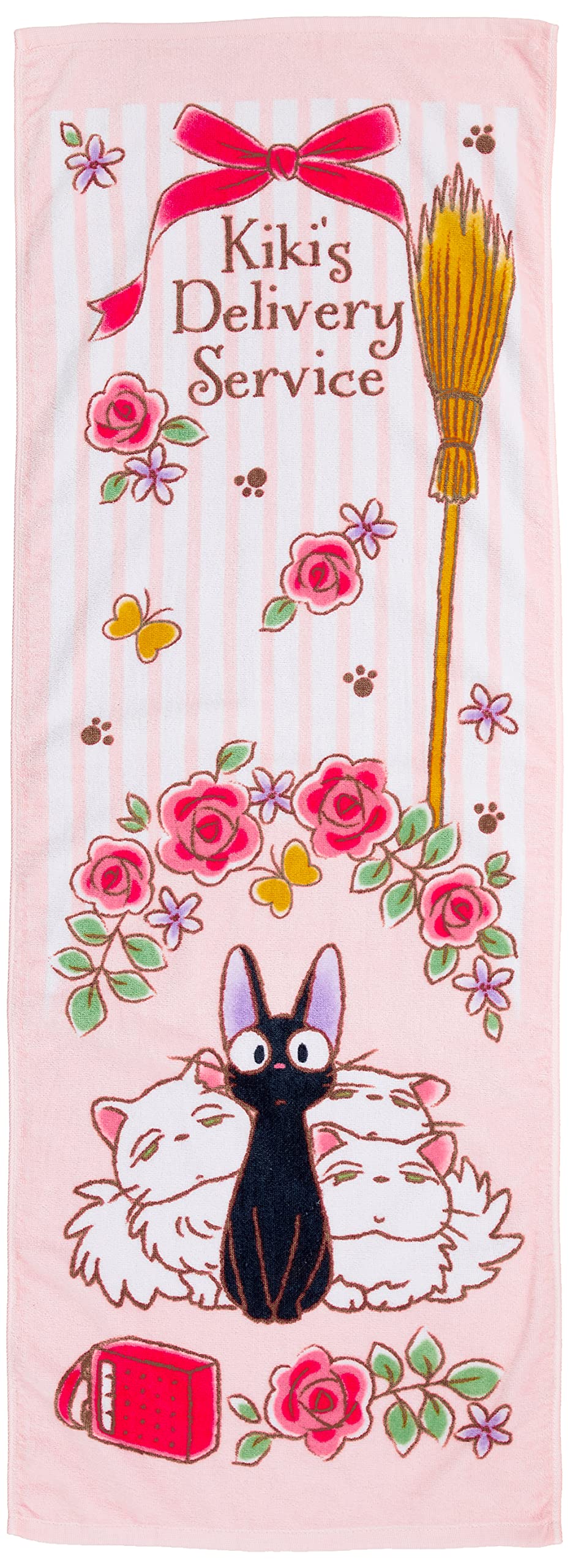 

Банное полотенце Marushin для Studio Ghibli Delivery Идеально для персонажа 1065003700 Дети, «Служба доставки Кики» Джиджи, Пляж, Океан, Бассейн, Лето, Дизайн,