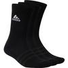 adidas Mid-Calf Socks Unisex Black IC1310