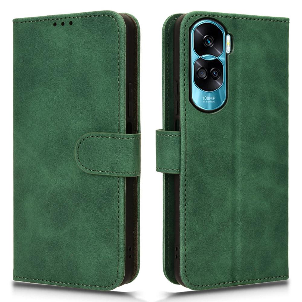 For Honor 90 Lite 5G/X50i 5G Case Skin Touch Feeling Leather Wallet Stand Phone Cover