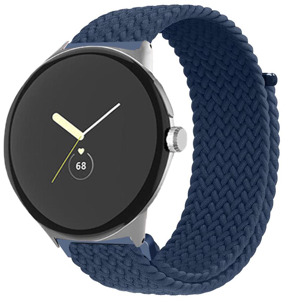 Nylon Strap for Google Pixel Watch Pixel Watch 2 Elastic Adjustable Band Wrist Bracelet Wristband Replacement Accessories for Pixel Watch