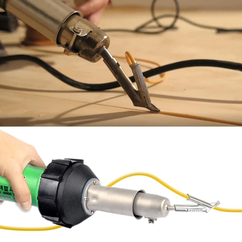 Plastic Welding Machine Used For PP PVC Bumper  1600W 220V Plastic Welding Gun Hot  Air Blower Heat Torch Welder Nozzle