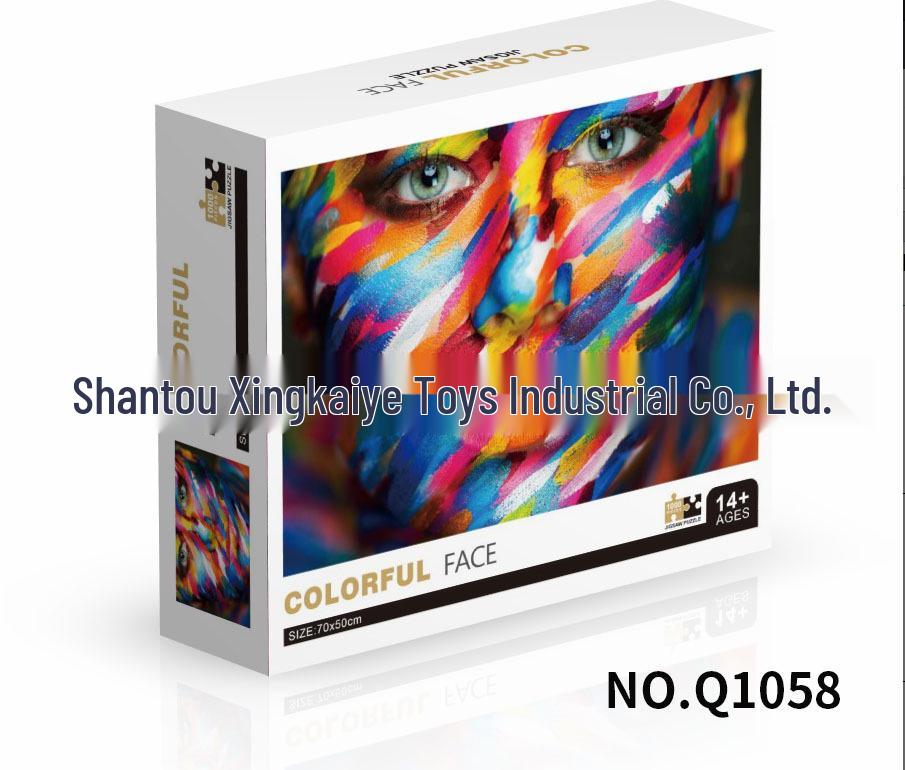 Qiwan 1000-Piece Animal & Landscape Jigsaw Puzzles for Adults & Kids