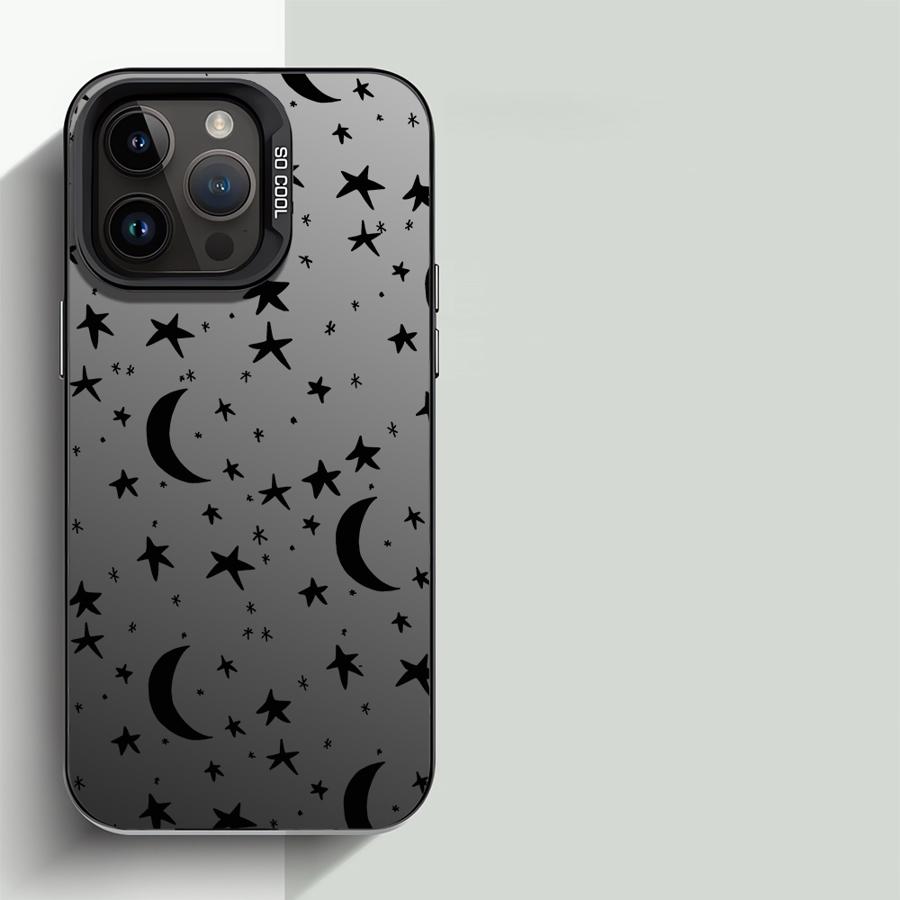 Five Pointed Star Case for OPPO A15 A17 A37 A53 A55 A57 A38 A74 A76 A78 A94 A98 Reno 7 8T 5G 7Z 10 Pro Capa Cover