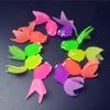 Colorful Soft Rubber Goldfish Bath Toy - Realistic and Cute for Infants and Toddlers