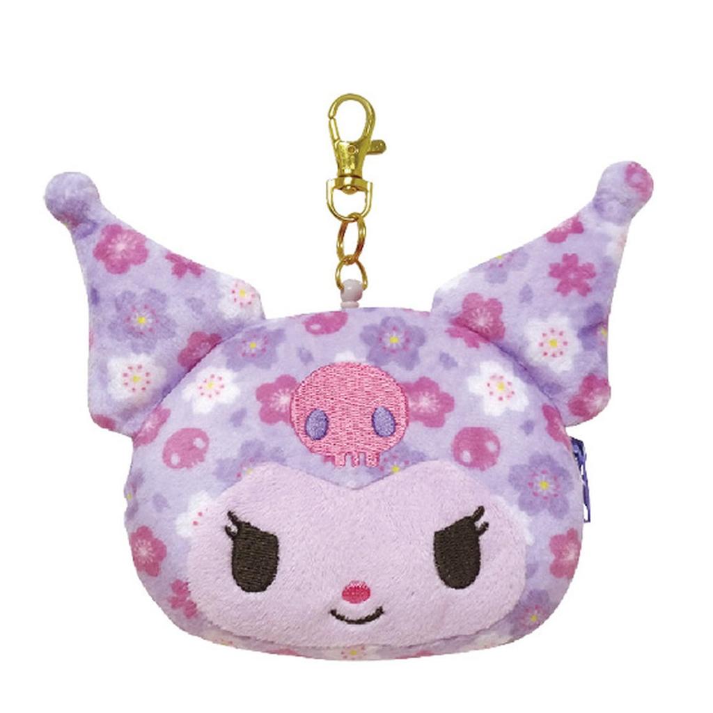 K Company Sanrio Characters Goods Face Pass Case Kuromi (Japanese Series) SAW-PC-KU