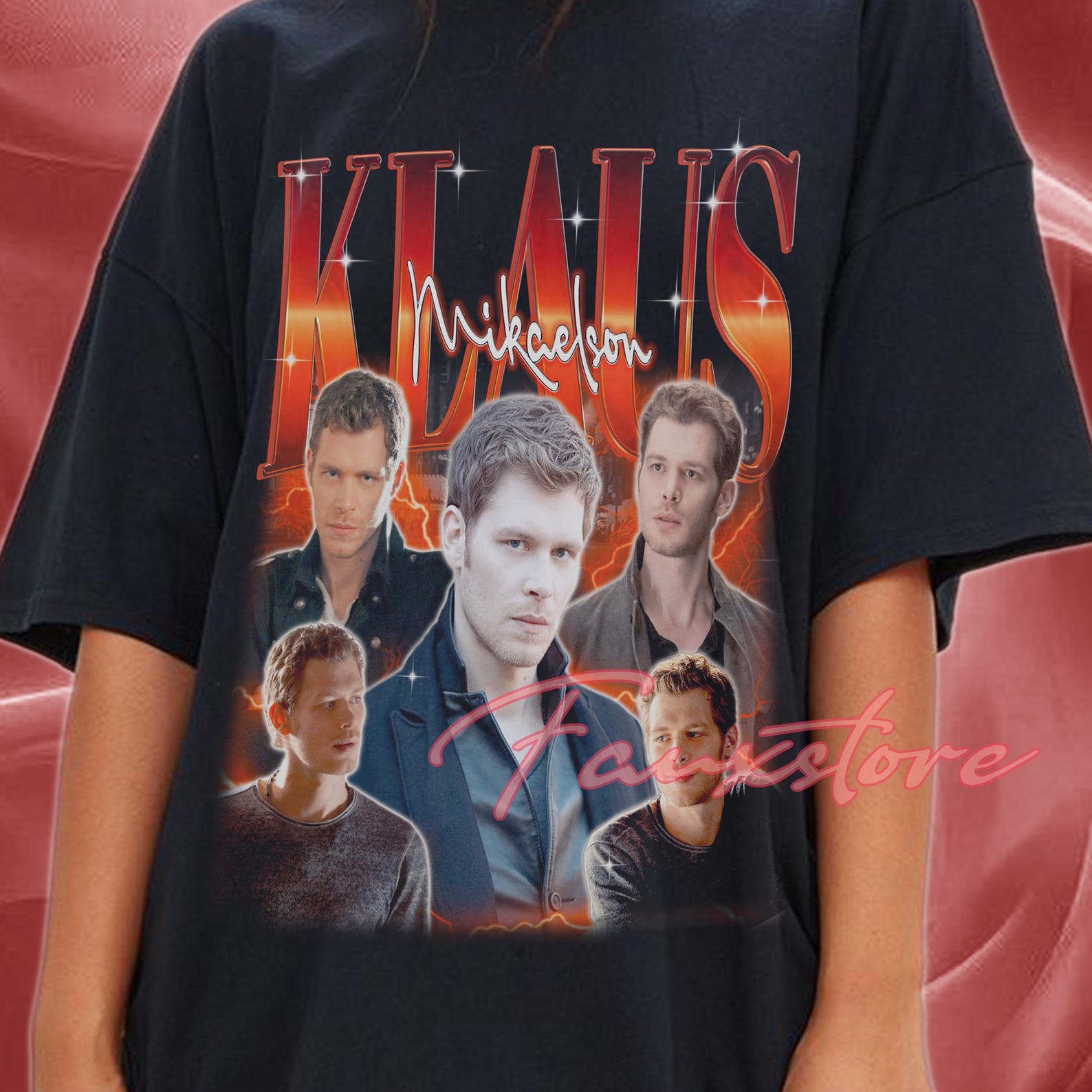 Klaus Mikaelson Vintage Graphic T-Shirt – Comfort Colors Cotton Tee 3XL