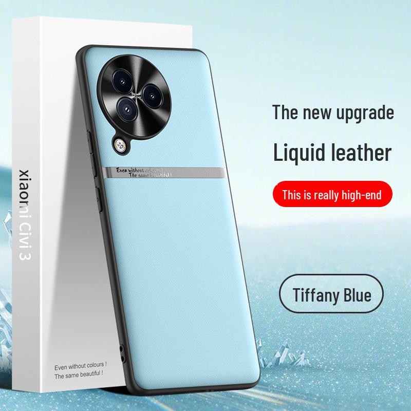 Xiaomi Civi3 Flüssigleder Sturzsichere Schutzhülle - Einteilig