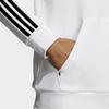 Adidas Neo Casual Sport Hoodie with Side Stripes Men Tops White H53023