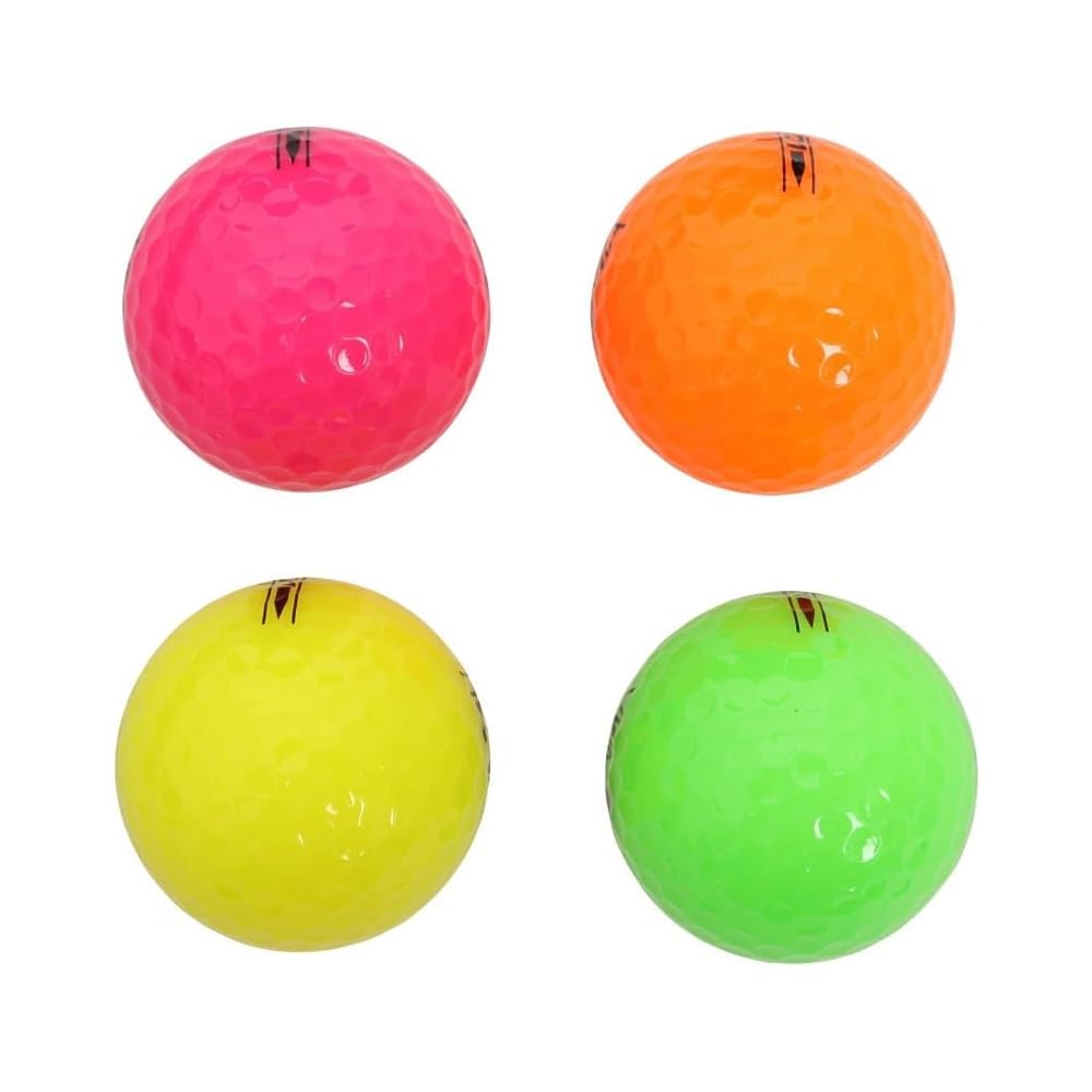 Honma BT2201 Soft Ionomer Distance Golf Balls 12 Pack Multi-Color
