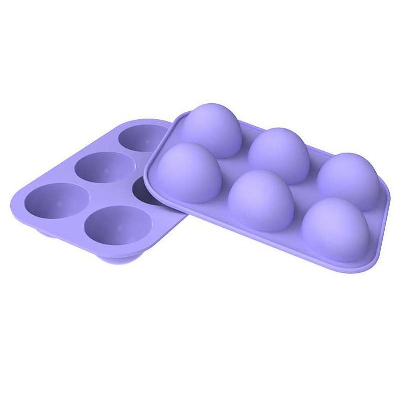 Silikónová forma na pečenie Čokoláda Ručne vyrábané okrúhle sušienky Muffiny Mydlá Náradie pre domácich majstrov Dekorácia na tortu