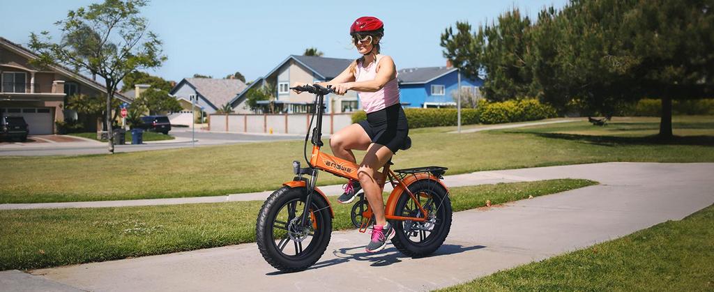 ENGWE folding electric bicycle, 48V 13Ah battery, range of 50-120 kilometers, 20-inch wide tires, 7 speeds, EP-2 Boost.
