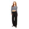 JJXX Womens/Ladies Feline Stripes Crop T-Shirt