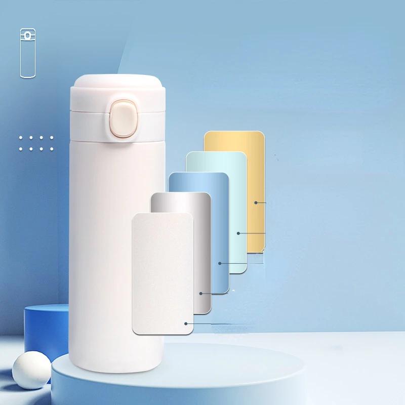 320/420ml Portable Stainless Steel Children's Thermal Cup LED Intelligent Temperature Display Suitable for Children's Couples