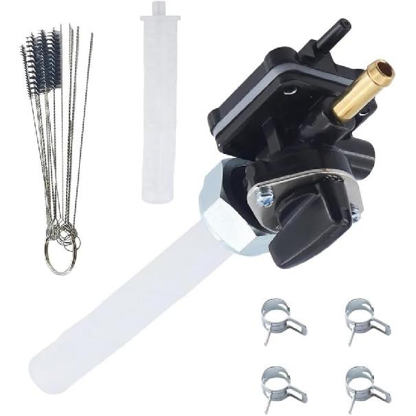 

62169-95B Fuel Valve Petcock 22mm Straight Outlet Fit for Harley Davidson Sportster 883 XL883 XLH883 Sportster 1200 XL1200 XLH1200 1995-2006 Vacuum