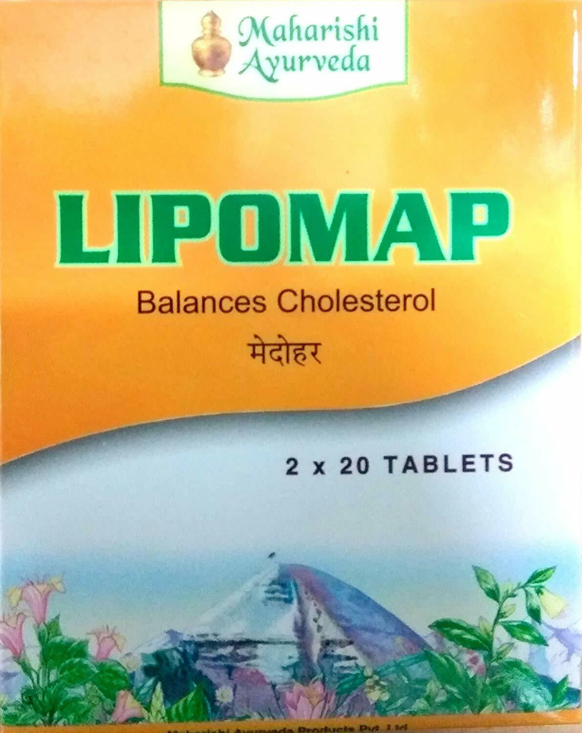 

Аюрведа Махаріші Lipomap 40 ТАБЛЕТОК для холестерону | БЕЗКОШТОВНА ДОСТАВКА ПО СВІТУ