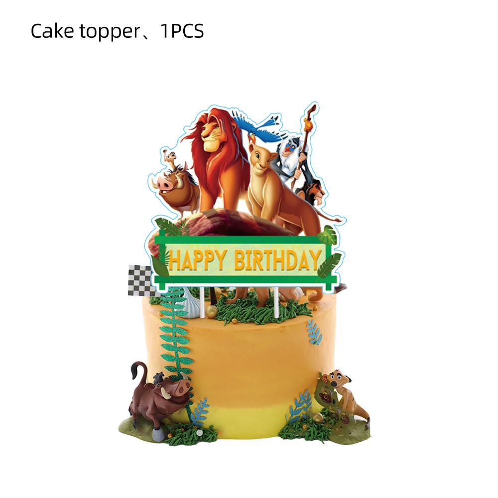 The Lion King Party Decoration Simyron Lion-Themed Party Supplies for Kids