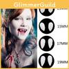 Realistic Halloween Vampire Fangs Teeth Kit With Solid Adhesive And Customizable Sizes