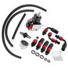 Fuel Pressure Regulator Kit Oil 0-100psi Gauge AN 6 Fitting End
