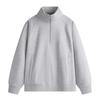 NVG·YOUNG Men's Fleece Lined Half-Zip Stand-Up Collar Sweatshirt