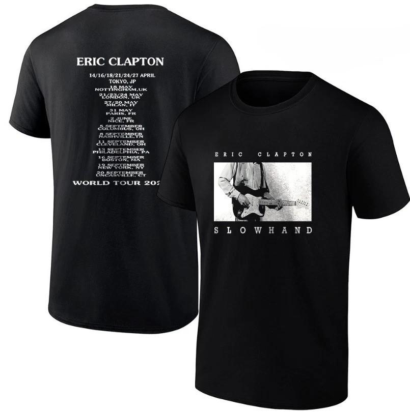 HOTEric Clapton Slowhand 2025 world tour dates shirt Unisex T-Shirt XXXXL