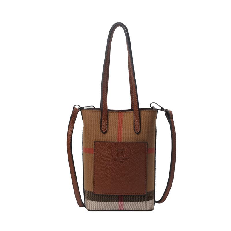 2025 New High-end Women's Bag Texture Book Small Square Bag Portable Shoulder Messenger Bag Fashionable Versatile Mobile Phone Bag