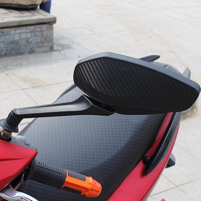 

2 шт. 8 мм мотоциклетные зеркала заднего вида широкоугольные регулируемые велосипедные зеркала на руль боковые гибкие зеркала заднего вида