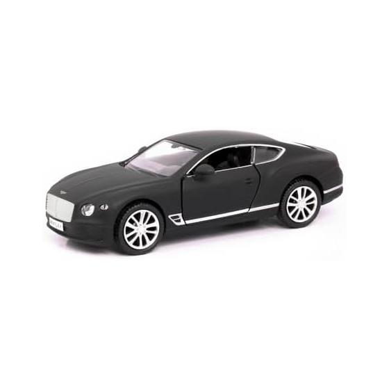 Jozen Cast World Bentley Continental GT JDC5045-BK Pullback Action, Opening Doors