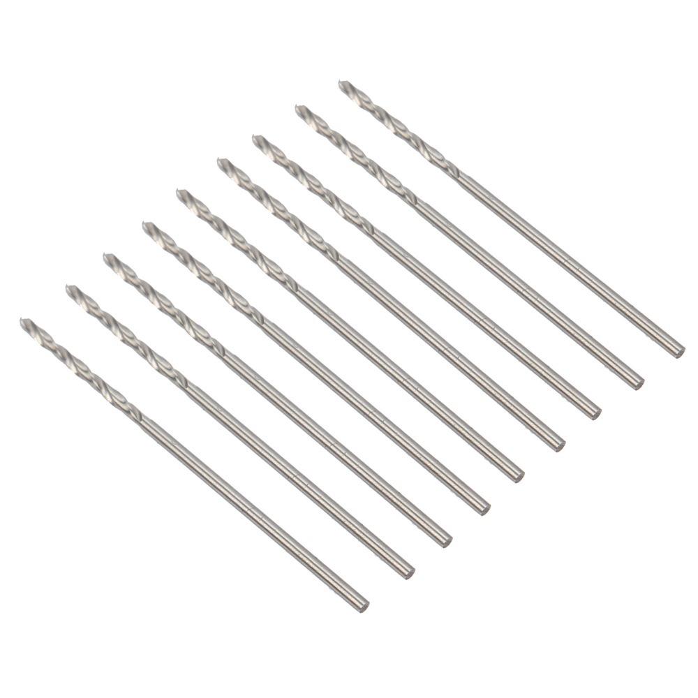 10pcs Straight Shank Twist Drill Bit Micro Size Cobalt Drill Bit Hand Tools