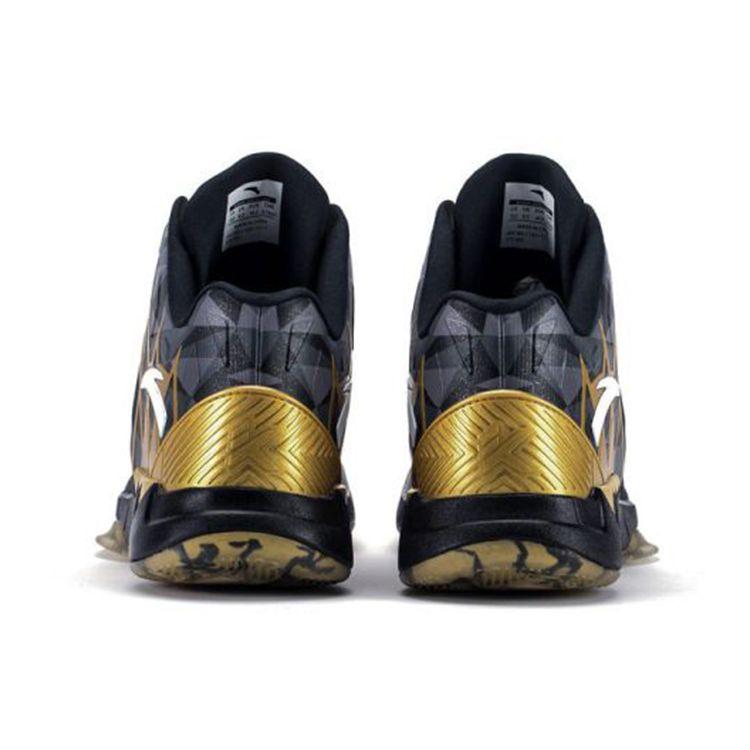 Anta KT1 Obsidian Pánské tenisky Black Gold White 11631120-1