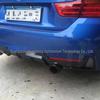BMW 4 Series F32/F33/F34 Custom Carbon Fiber MP Rear Lip for 425i/428i Single-Side Dual
