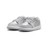 Air Jordan 1 Retro Low OG TD Metallic Silver Baby Sneakers Grey Neutral-Grey White FQ5435-002
