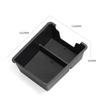 Car Armrest Storage Box Interior Accessories Center Console Tray Tidying ABS For Renault Dacia Duster 2025 2026