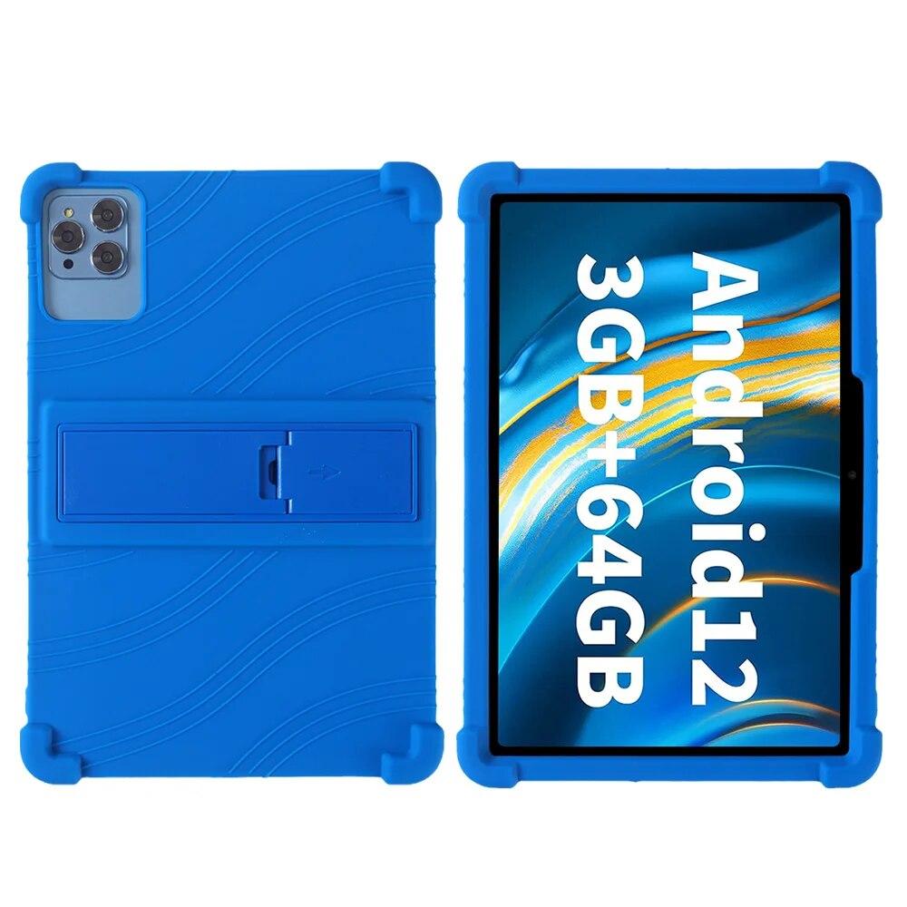 

Чехол для планшета Blackview Oscal Pad 16, безопасный противоударный силиконовый чехол-подставка Oscal Pad 16 синий