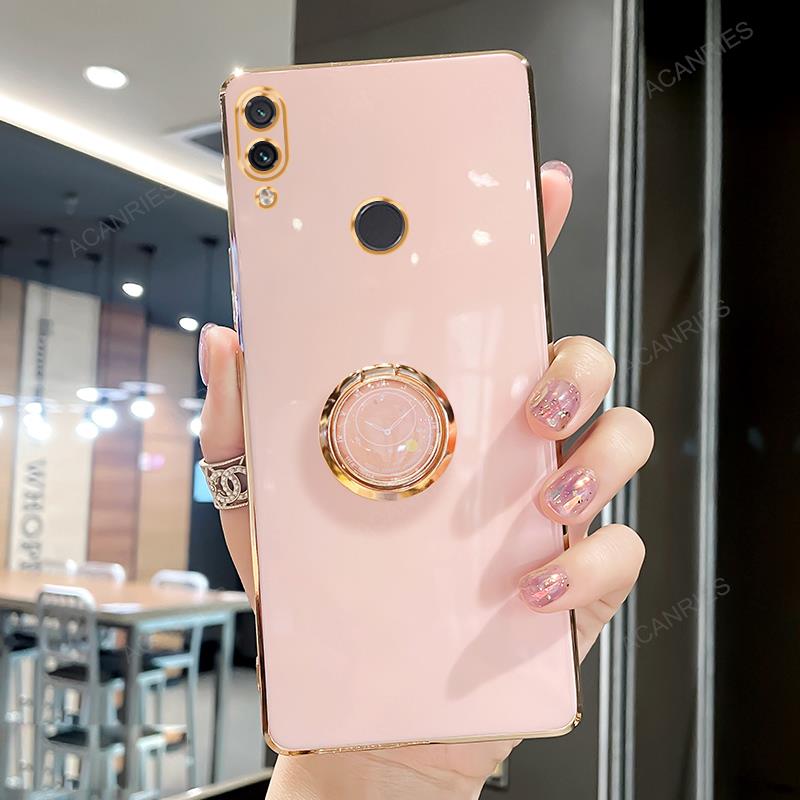 

Роскошный чехол-подставка с кольцом-держателем для Xiaomi Redmi Note 7 5 Pro Plus, мягкая силиконовая задняя крышка для Note7 Note5 7pro 5pro Redmi Note 5