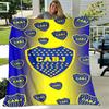 1pc Blanket - Club Atlético Boca Juniors Print Design, Lightweight Blanket for Sofa, Bed- Soft &Warm, Gift for All Seasons