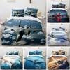 Top Airplane Duvet Cover King Queen Size Microfiber Flying Plane Bedding Set Aircraft Sky Print Comforter Cover Bed