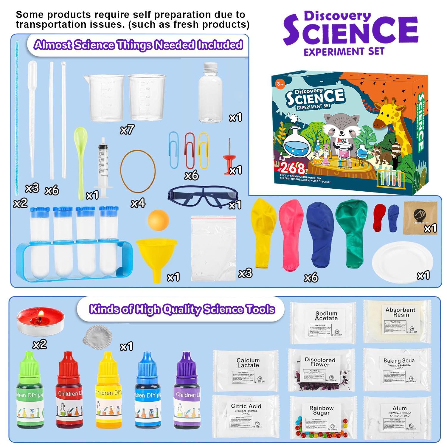 English Science Experiment Set: Children s Educational Toy for Small Experiments