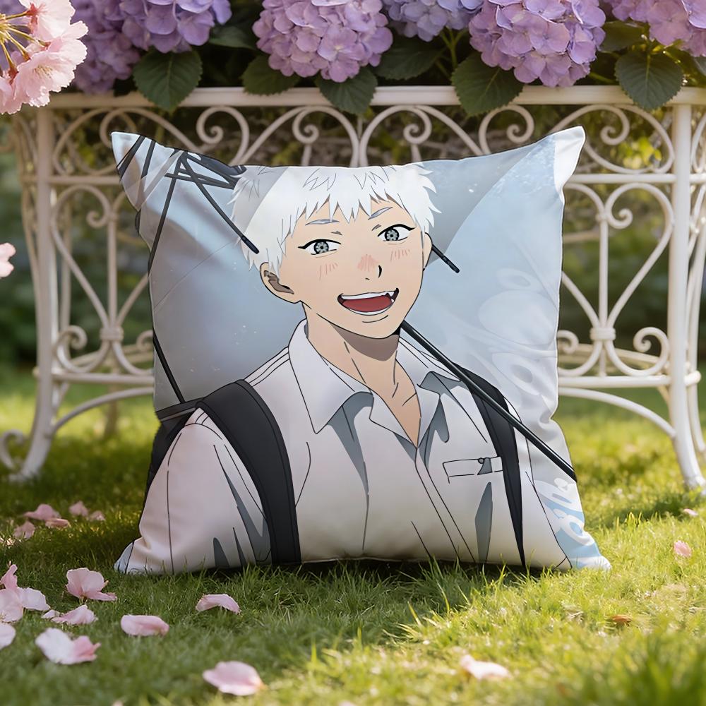 Anime T-The S-Summer Hikaru D-Died Cushion Cover Home & Car Dual-Scene Pillow Cover: Reversible for Premium Comfort