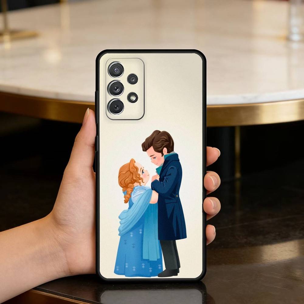 Colin And Penelope Fanart Phone Case For Samsung Galaxy A73,A72,A71,A70,A53,A52,A51,Soft Silicone Black Cover