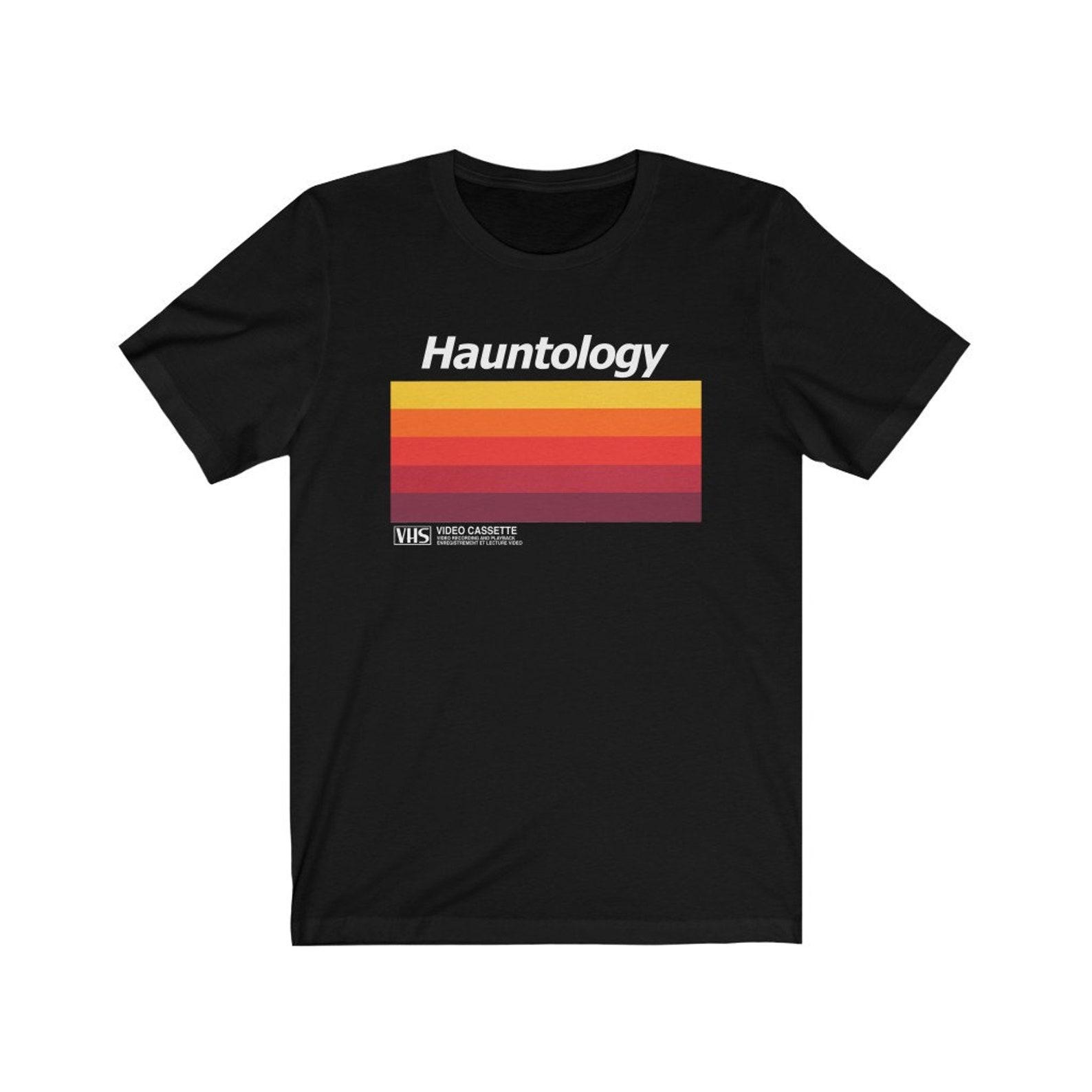 Hauntology Philosophy T-shirt (Black Logo) 3XL