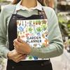 Paper Floral Garden Planner Colorful Horticultural Record Plant Care Checklist  For Home Gardeners