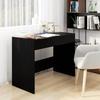 VidaXL Black Desk 101 × 50 × 76.5 Cm Particleboard
