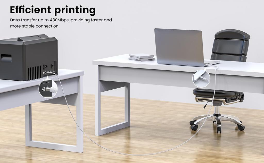 MOSWAG USB C Typ C auf Midi Kabel USB MIDI Kabel für Laptop MacBook Audio Interface auf Midi Midi Drucker Aufnahme und mehr 6.6FT/2M Controller,