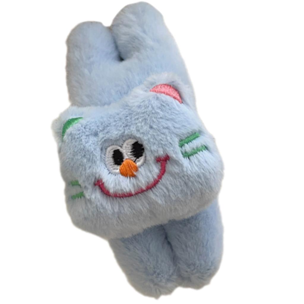 Cute Cat Ears Hair Clip for Women and Girls Soft Fabric Hair Accessory Hairpin Hairpieces for Daily Wear and Parties