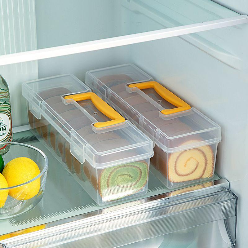 Contenedor de Almacenamiento de Especias Reutilizable de 6 Compartimentos a Prueba de Humedad Caja de Almacenamiento de Plástico Sellada con Asa Organizador de Cocina